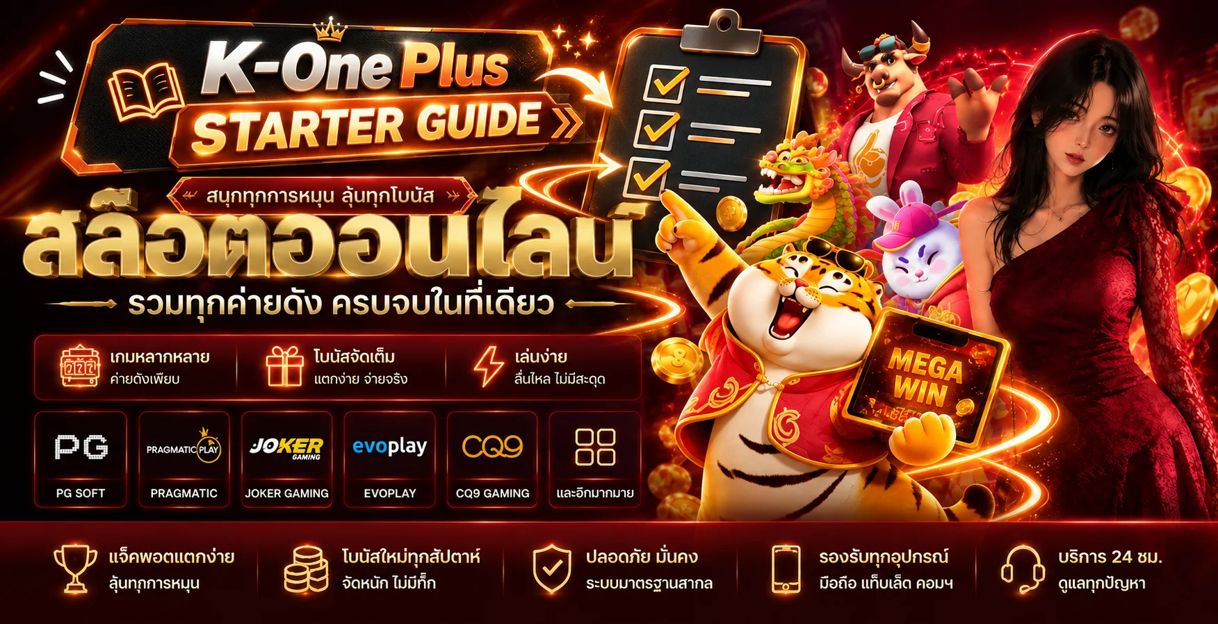 K-One Plus คู่มือมือใหม่ สมัคร ทางเข้า และคุมงบ